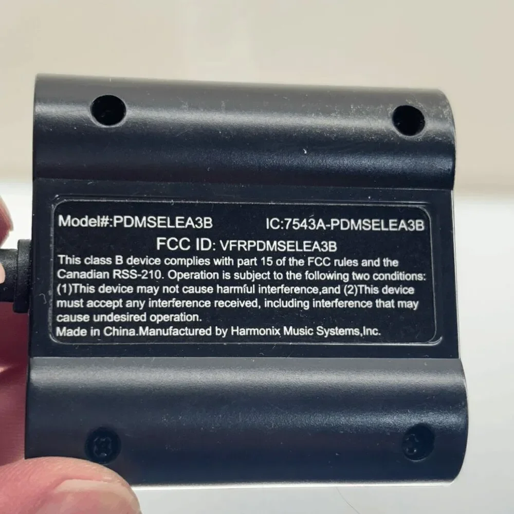 PS3 Beatles Rock Band Ludwig Wireless Drum Dongle Receiver PDMSELEA3B RockBand 2